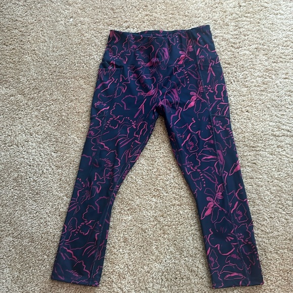 Avis pink and blue small leggings - Picture 1 of 1